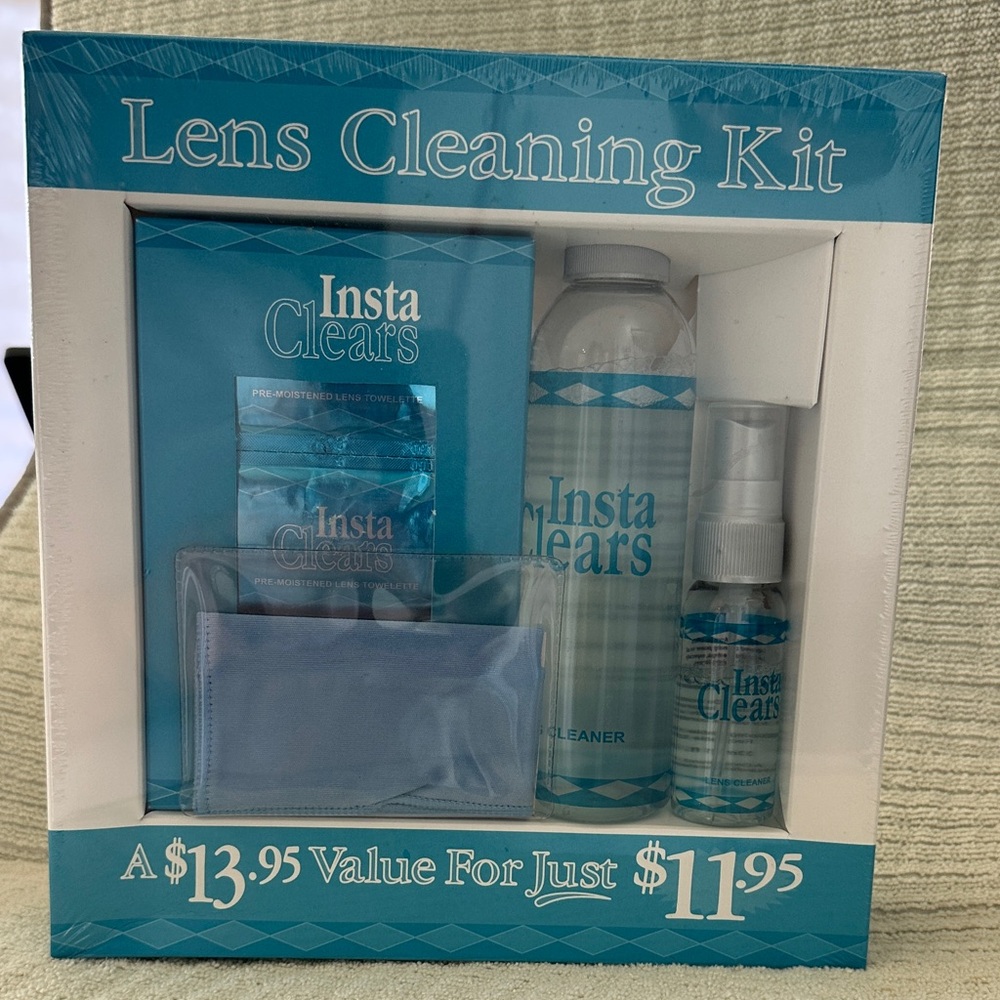 Blue Lens Cleaning Kit